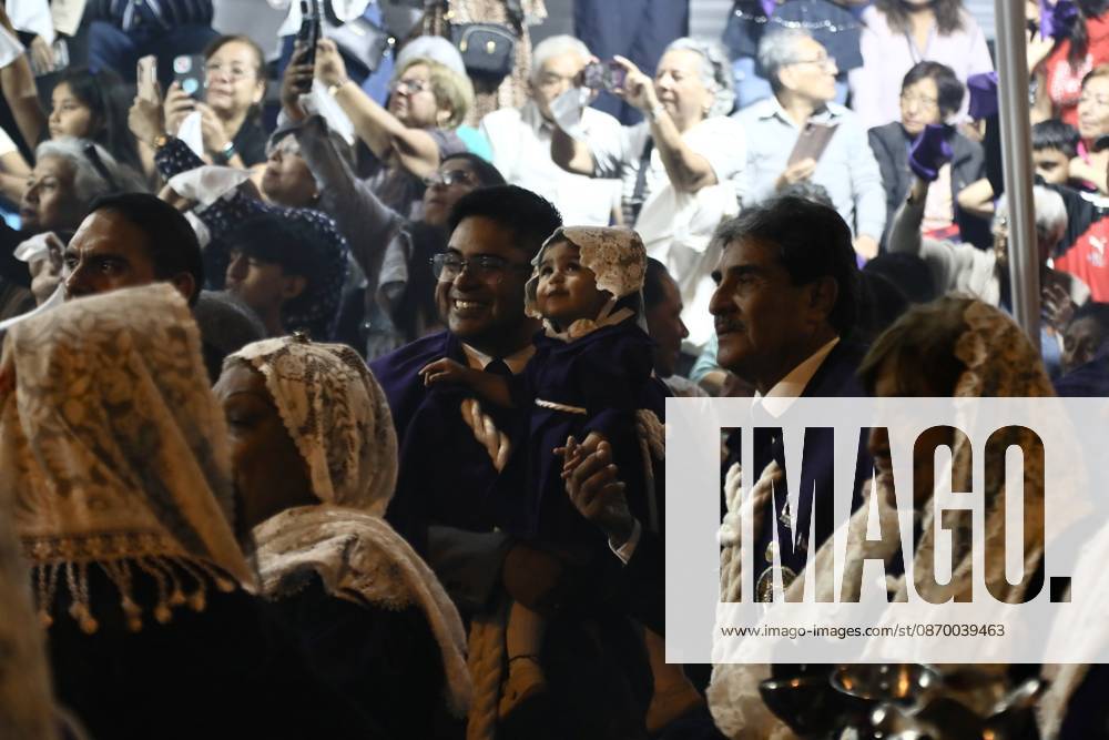 Thousands of devotees join Lord of Miracles procession in Lima LIMA, PERU - OCTOBER 19: Thousands of devotees accompany the third procession of the Lord of Miracles through the streets of downtown Lima, Peru, on October 19, 2026. Held every October, the processions draw thousands of faithful and are considered among the largest religious gatherings in Latin America. The procession includes a tribute in front of the Palace of Justice and passes through the streets of Lima’s Historic Center. Klebher Vasquez Anadolu Lima Peru. Editorial use only. Please get in touch for any other usage.