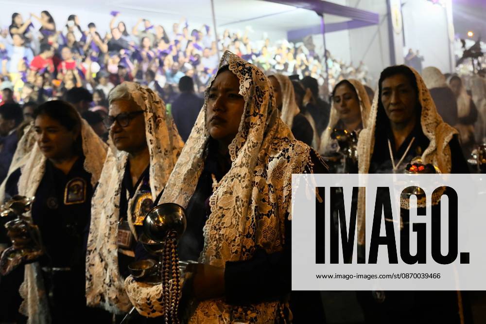 Thousands of devotees join Lord of Miracles procession in Lima LIMA, PERU - OCTOBER 19: Thousands of devotees accompany the third procession of the Lord of Miracles through the streets of downtown Lima, Peru, on October 19, 2026. Held every October, the processions draw thousands of faithful and are considered among the largest religious gatherings in Latin America. The procession includes a tribute in front of the Palace of Justice and passes through the streets of Lima’s Historic Center. Klebher Vasquez Anadolu Lima Peru. Editorial use only. Please get in touch for any other usage.