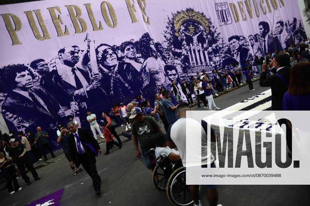 Thousands of devotees join Lord of Miracles procession in Lima LIMA, PERU - OCTOBER 19: Thousands of devotees accompany the third procession of the Lord of Miracles through the streets of downtown Lima, Peru, on October 19, 2026. Held every October, the processions draw thousands of faithful and are considered among the largest religious gatherings in Latin America. The procession includes a tribute in front of the Palace of Justice and passes through the streets of Lima’s Historic Center. Klebher Vasquez Anadolu Lima Peru. Editorial use only. Please get in touch for any other usage.