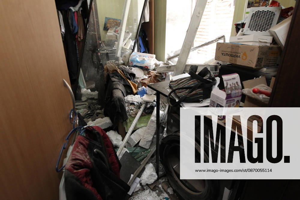 Russian troops hit Dnipro with guided bombs A room in a private house shows damage caused by a Russian bombardment in Dnipro, Ukraine, on October 19, 2026. On Monday morning, Russian forces launched guided aerial bombs at the eastern city, damaging private homes and infrastructure. An 84-year-old woman was hospitalised in moderate condition. Dnipro Ukraine