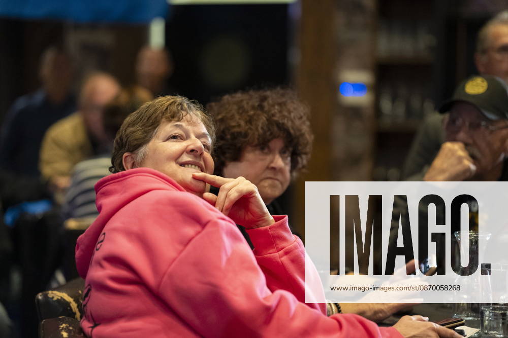 Alberta Prosperity Project supporters await referendum results in Edmonton, Alta., on Monday, Oct. 19, 2026. Edmonton Canada - ZUMAc35_ 20261019_zaf_c35_162