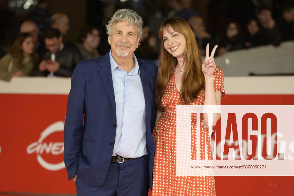 Peter Farrelly (l) and Apple Farrelly (r) attend the red carpet of film I play Rocky at the 2026 Rome Film Fest, held at the Auditorium Parco della Musica. Rome Italy - ZUMAs197 20261019_aaa_s197_485