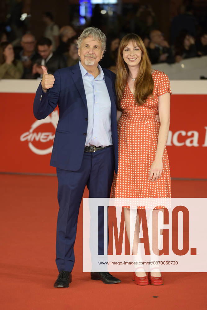 Peter Farrelly (l) and Apple Farrelly (r) attend the red carpet of film I play Rocky at the 2026 Rome Film Fest, held at the Auditorium Parco della Musica. Rome Italy - ZUMAs197 20261019_aaa_s197_504