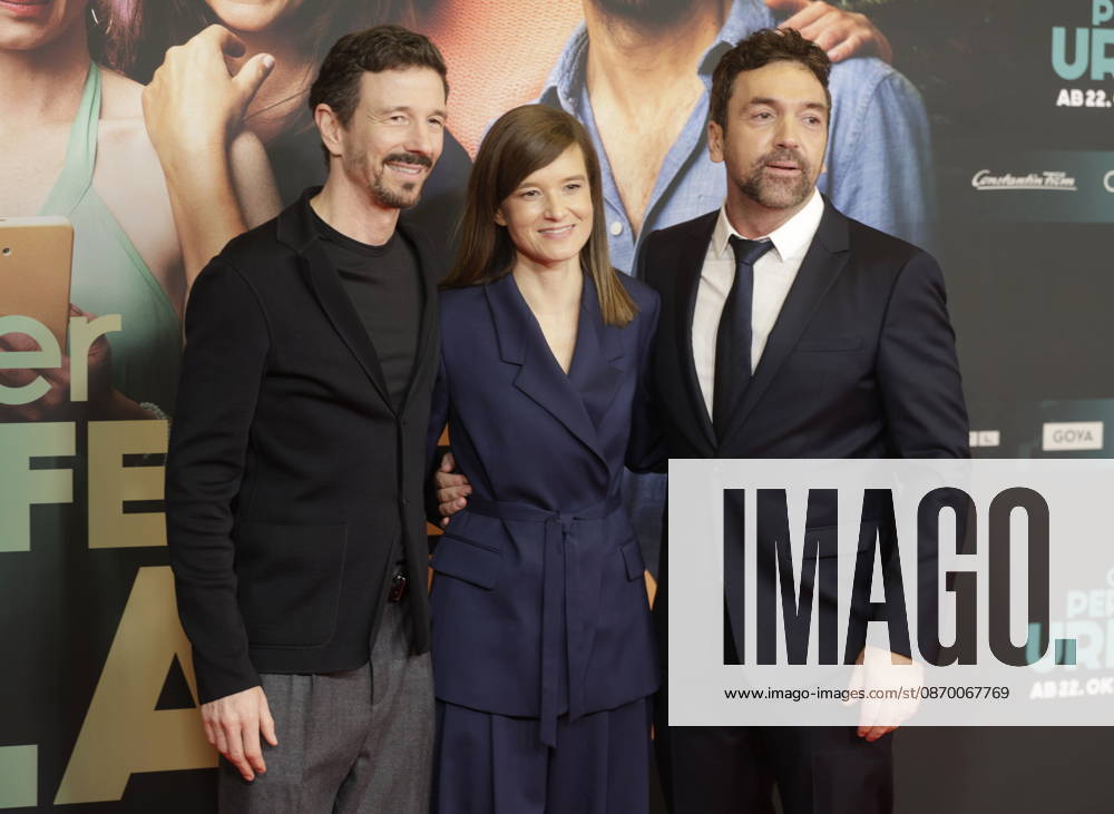 Theatrical Premiere October 19, 2026: Oliver Berben, CEO of Constantin Film, producer Lena Schömann, and director Bora Dagtekin at the world premiere of *DER PERFEKTE URLAUB* at the Mathäser Filmpalast in Munich, October 19, 2026, Munich, Mathäser Filmpalast, Baern D