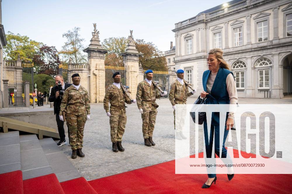 Minister of Justice Annelies Verlinden arrives for a meeting of several Federal Minister s with a Turkish delegation, Tuesday 20 October 2026, in Brussels. JONASxROOSENS 190367071