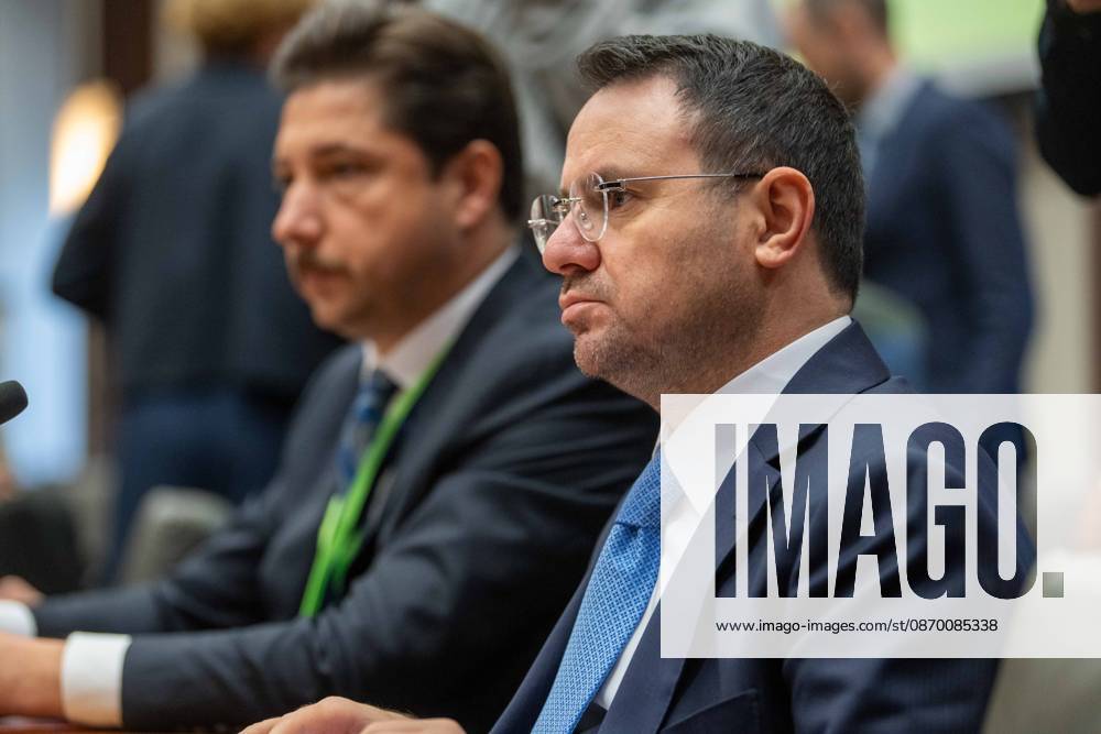Turkey s Interior Minister Mustafa Ciftci (R) is pictured at a meeting of several Federal Minister s with a Turkish delegation, Tuesday 20 October 2026, in Brussels. JONASxROOSENS 190376477