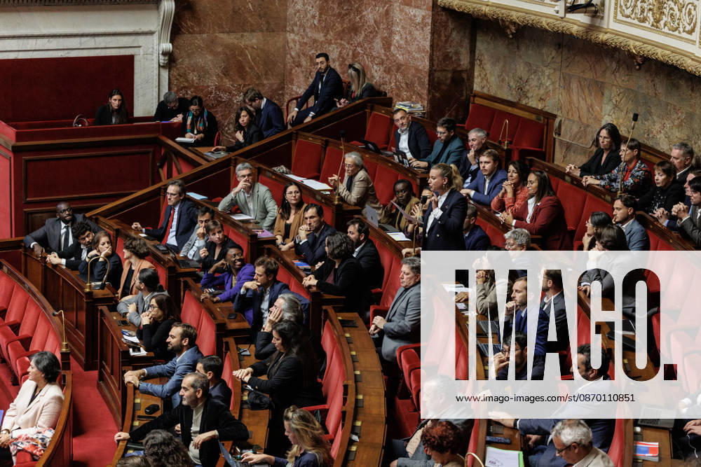 President of the La France insoumise group, Mathilde Panot during a question and answer session with the government at the National Assembly in Paris, on October 20, 2026 - ZUMAs287 20261020_zip_s287_025
