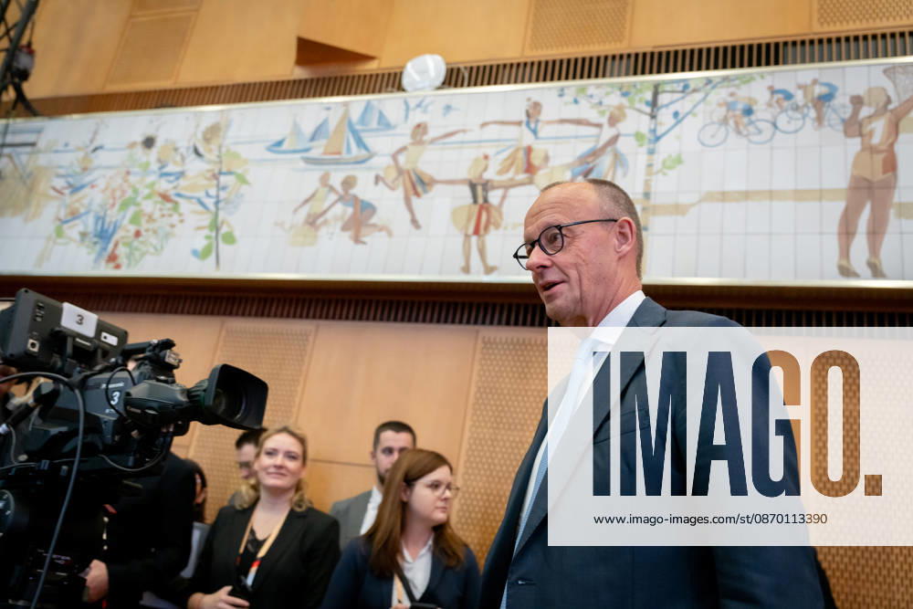 Invest in Germany Summit, Berlin, ESMT Invest in Germany Summit, Berlin, ESMT, Friedrich Merz, Federal Chancellor Berlin Berlin GER