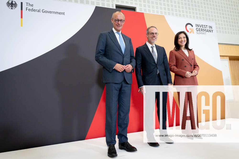 Invest in Germany Summit, Berlin, ESMT Invest in Germany Summit, Berlin, ESMT, David A. Zapolsky, Senior Vice President, Amazon Friedrich Merz, Federal Chancellor Katherina Reiche, Federal Minister of Economics Berlin Berlin GER