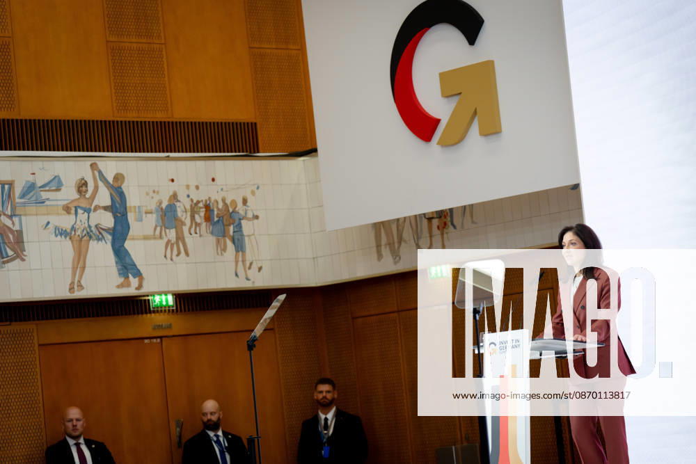 Invest in Germany Summit, Berlin, ESMT Invest in Germany Summit, Berlin, ESMT, Katherina Reiche, Federal Minister for Economic Affairs Berlin Berlin GER