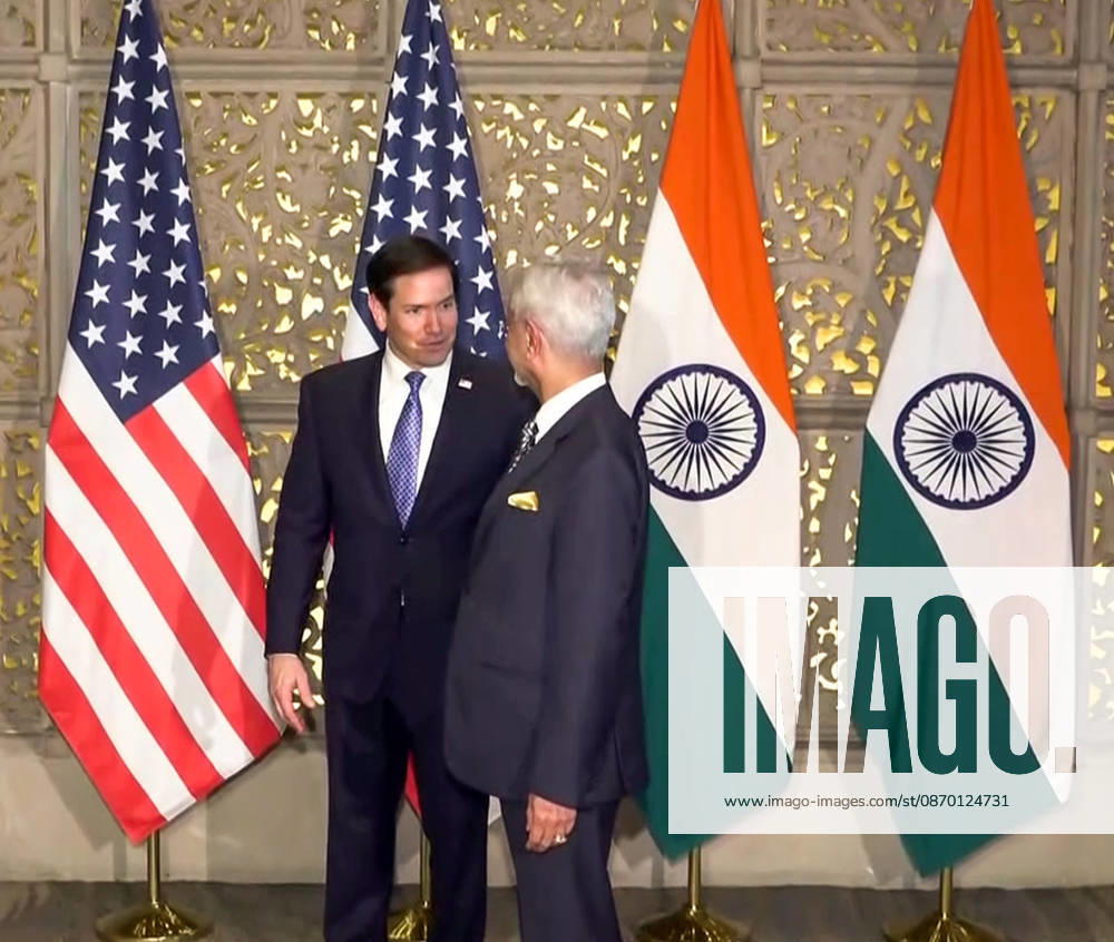 EAM S. Jaishankar meets US Secretary of State, Marco Rubio Mumbai, Oct 20 (ANI): External Affairs Minister S. Jaishankar meets US Secretary of State, Marco Rubio, in Mumbai on Tuesday. (ANI Video Grab) Mumbai Maharashtra India