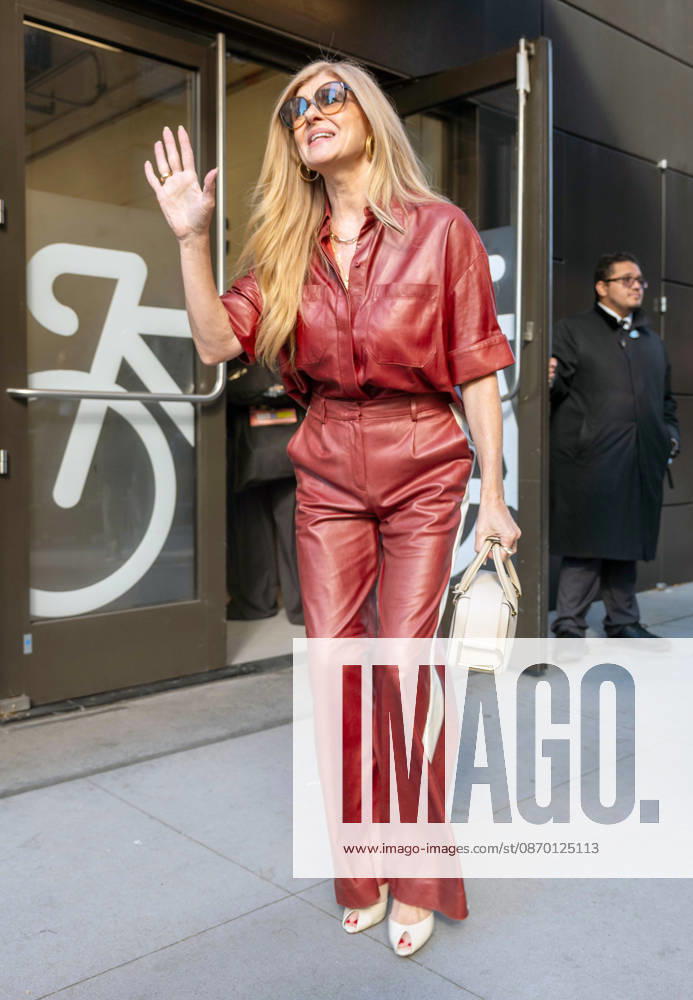 NEW YORK, NY - OCTOBER 20: Connie Britton seen at ABC Studios on October 20, 2026 in New York City. Credit: AdMedia. USA - ZUMAa123 20261020_zaa_a123_001