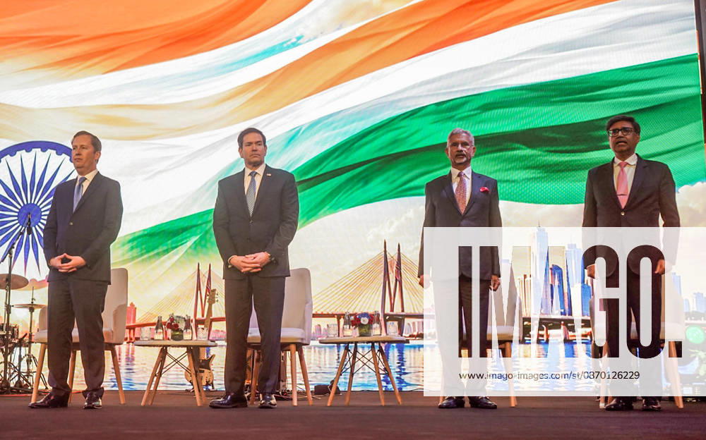 250th anniversary celebrations of American Independence Mumbai, Oct 20 (ANI): (L-R) U.S. Ambassador to India Sergio Gor, US Secretary of State Marco Rubio, External Affairs Minister S. Jaishankar and Foreign Secretary Vikram Misri at the 250th anniversary celebrations of American Independence, in Mumbai on Tuesday. (@DrSJaishankar X ANI Photo) Mumbai Maharashtra India