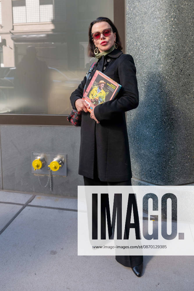 Debi Mazar Seen at ABC Studios NEW YORK, NY - OCTOBER 20: Debi Mazar seen at ABC Studios on October 20, 2026 in New York City. Credit: Camara Porter AdMedia New York City New York USA