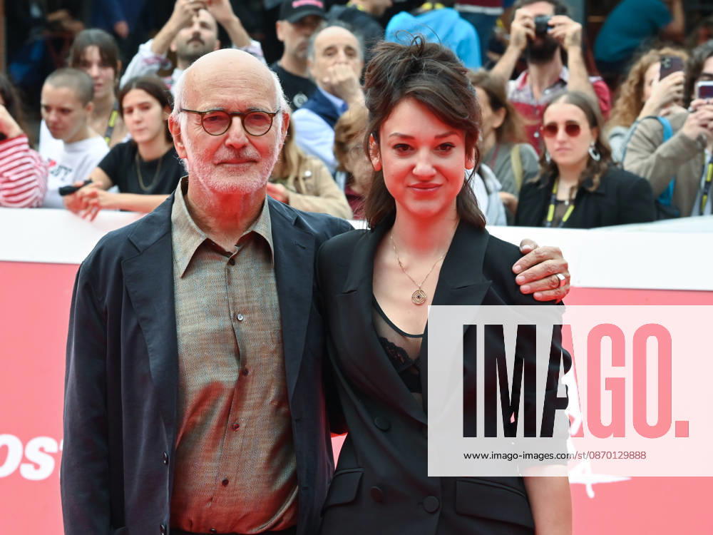 Ludovico Einaudi and Ana Shametaj attend the Photocall for the film In a Time Lapse-A Journey Inside at the 2026 Rome Film Fest, held at the Auditorium Parco della Musica. Rome Italy - ZUMAs197 20261020_aaa_s197_241
