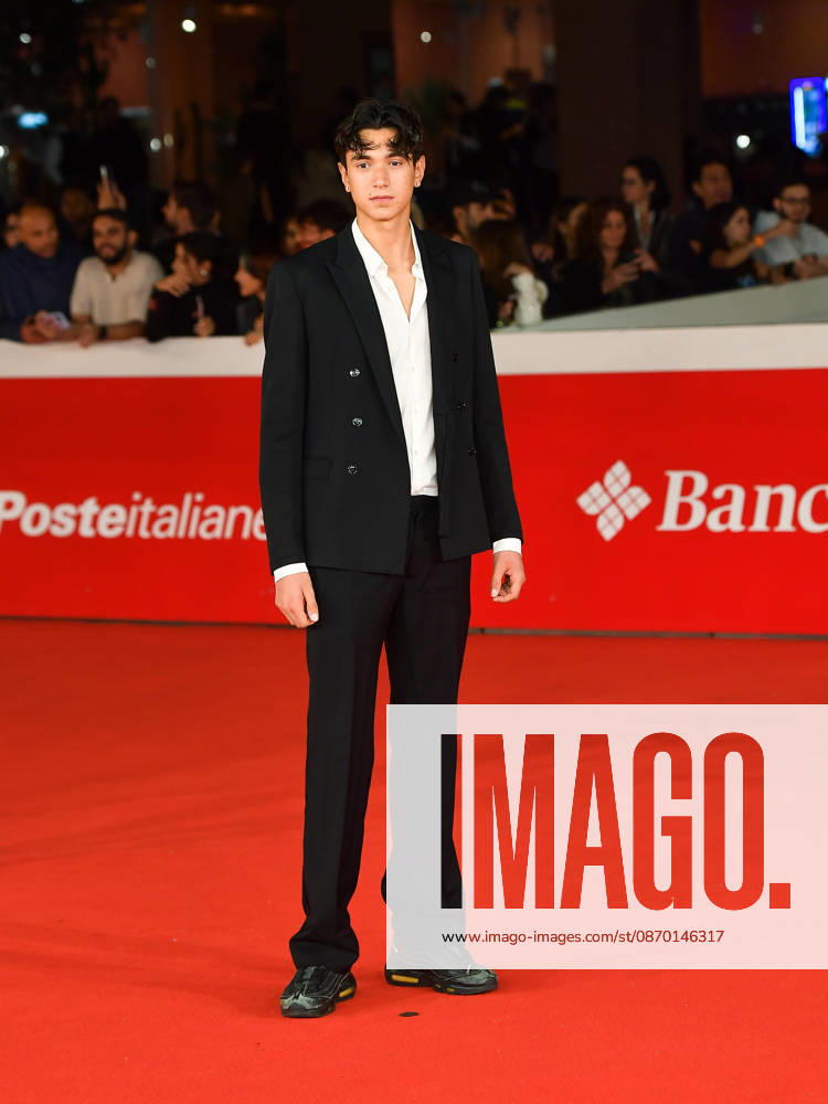 IPA89961602 - Rome, 2026 Film Festival Evening 8. Red Carpet for the film *Lora di Tutti*. Pictured: Zeno Capasa
