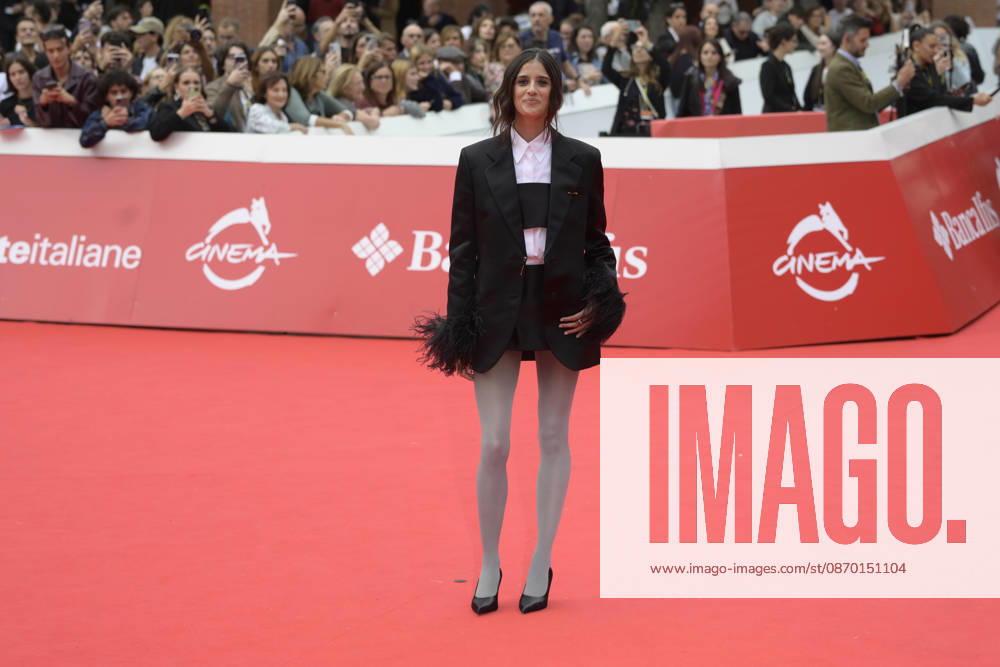 Benedetta Porcaroli attends the red carpet of film 7 anniversari at the 2026 Rome Film Fest, held at the Auditorium Parco della Musica. Rome Italy - ZUMAs197 20261020_aaa_s197_370