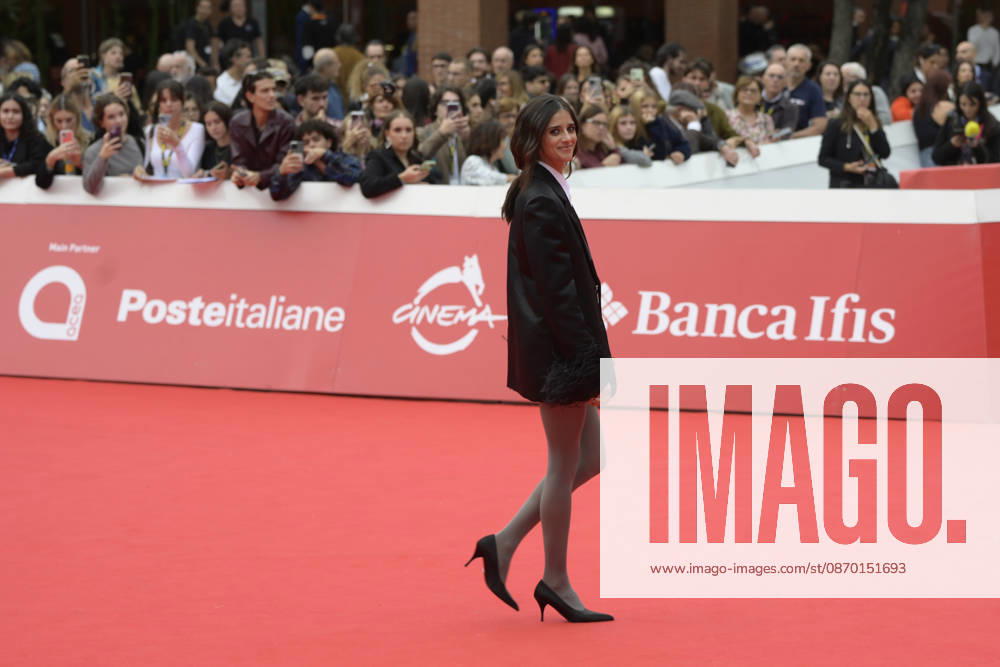 Benedetta Porcaroli attends the red carpet of film 7 anniversari at the 2026 Rome Film Fest, held at the Auditorium Parco della Musica. Rome Italy - ZUMAs197 20261020_aaa_s197_407