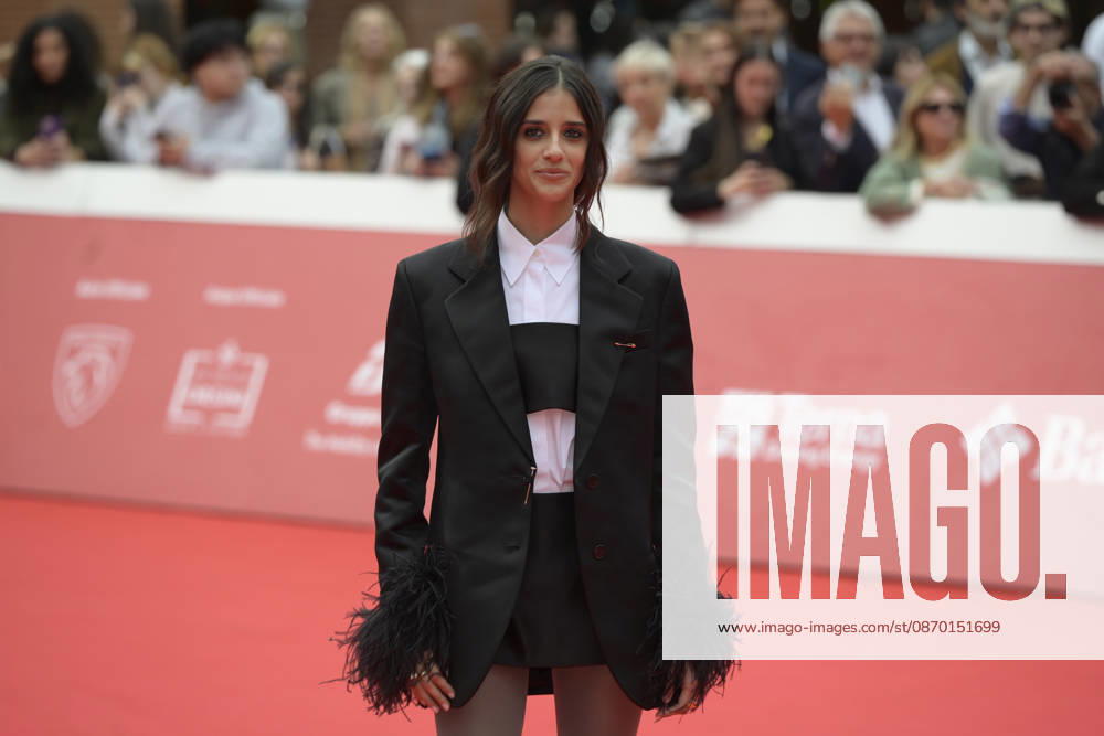Benedetta Porcaroli attends the red carpet of film 7 anniversari at the 2026 Rome Film Fest, held at the Auditorium Parco della Musica. Rome Italy - ZUMAs197 20261020_aaa_s197_410