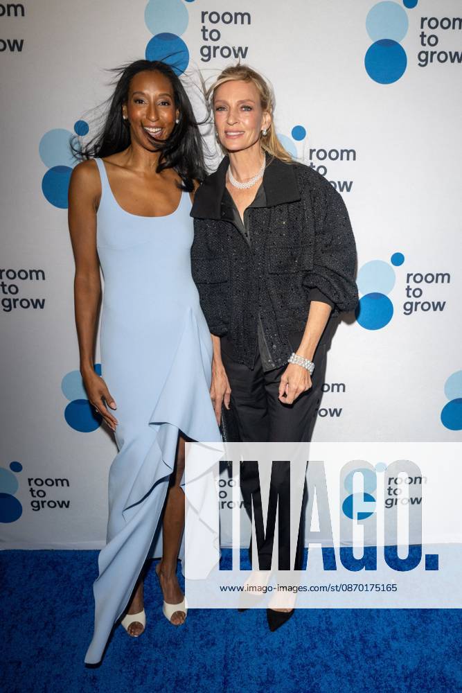 Room to Grow Gala, New York, USA - 20 Oct (L-R) Akilah King and Uma Thurman attend the Room to Grow Gala at Ziegfeld Ballroom on October 20, 2026 in New York City. New York United States