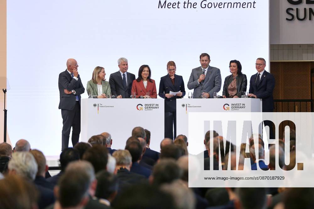ESMT Invest in Germany Summit Discussion featuring, among others, Martin Blessing, Commissioner for Investment in Germany; Federal Minister of Housing, Urban Development, a