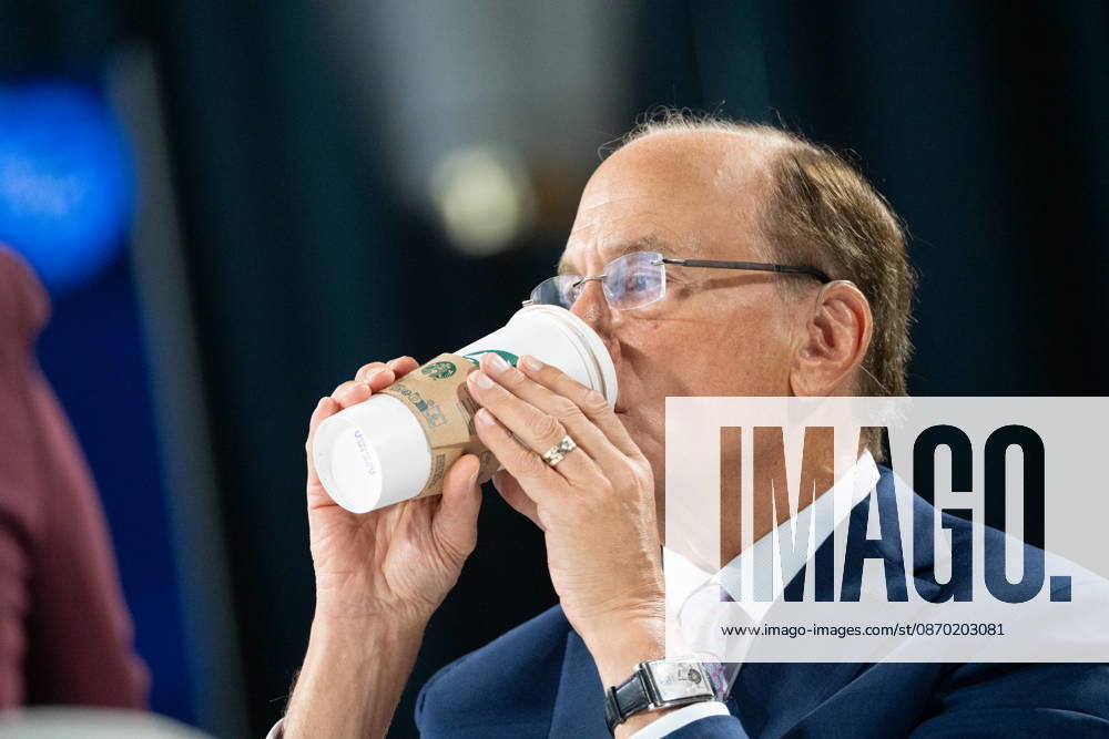 Larry Fink (Laurence Douglas Fink), CEO of BlackRock, spoke at the Berlin Global Dialogue in the former State Council building of the GDR. The billionaire brought his own Starbucks coffee paper cup to the BGD and even drank from it on stage during his talk. Berlin Global Dialogue 2026 (BGD 2026), theme: Advancing Alliances for a New Era,