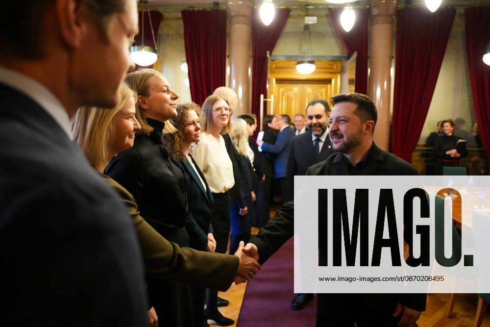 Ukrainian President Visits Norway Oslo 20261021 Ukrainian President Volodymyr Zelenskyy visits the Storting Photo by Ole Berg Rusten, NTB POOL, Oslo, Norway 2YcSwbgZ0NA Ref BNC POL2YcSwbgZ0NA jpg