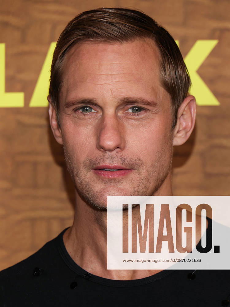 Los Angeles Premiere Of Black Bear s Wicker LOS ANGELES, CALIFORNIA, USA - OCTOBER 20: Alexander Skarsgard wearing Chopova Lowena, styled by Harry Lambert arrives at the Los Angeles Premiere Of Black Bear s Wicker held at the DGA Theater Complex at The Directors Guild of America on October 20, 2026 in Los Angeles, California, United States. Los Angeles DGA Theater Complex at The Directors Guild of America California United States
