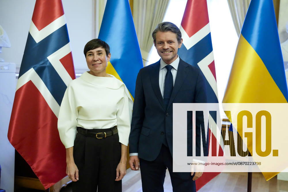 The President of Ukraine Visits Norway Oslo 20261021 Ine Eriksen Soreide H and Peter Frolich H during the visit. The President of Ukraine, Volodymyr Zelenskyy, visits the Storting, where he meets with Storting President Masud Gharahkhani and the parliamentary leaders. Photo: Ole Berg Rusten NTB POOL Oslo, Norway aQuS5VSR3xk Ref BNC POLaQuS5VSR3xk jpg
