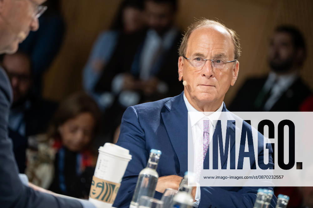 Larry Fink (Laurence Douglas Fink), CEO of BlackRock, speaks at the Berlin Global Dialogue in the former State Council building of the GDR. Berlin Global Dialogue 2026 (BGD 2026), theme: Advancing Alliances for a New Era, Berlin, Germany, ESMT