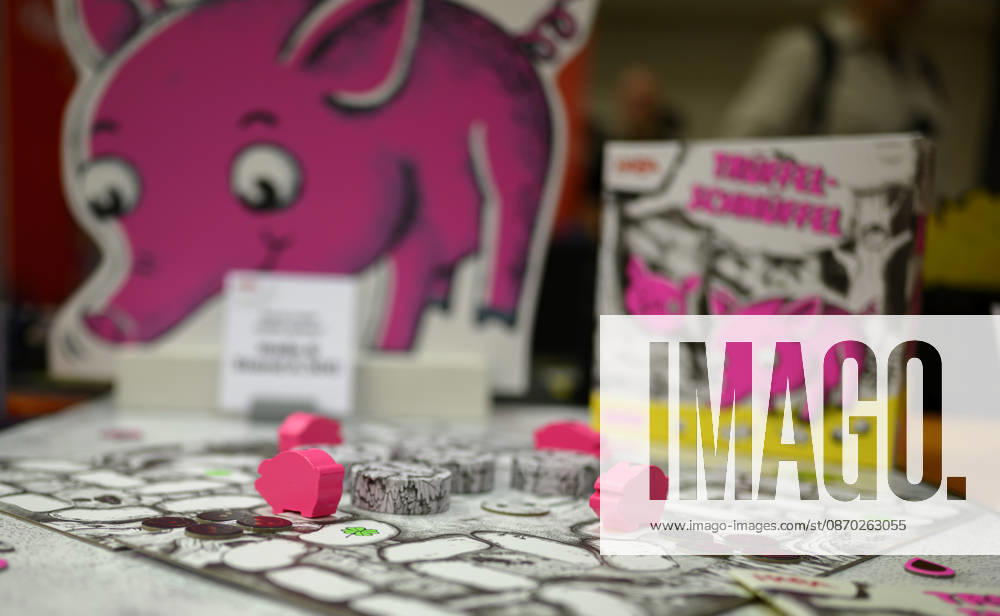 The game Truffle Sniff by HABA, New Product Showcase, on October 21, 2026; SPIEL Essen trade show from October 22–25, 2026, in Essen, Germany, at the Grugahalle