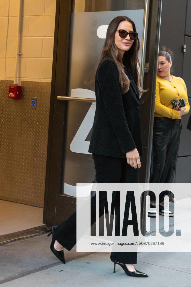NEW YORK, NY - OCTOBER 21: Olivia Rodrigo seen at ABC Studios on October 21, 2026 in New York City. Credit: AdMedia. USA - ZUMAa123 20261021_zaa_a123_014