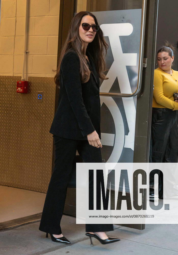 NEW YORK, NY - OCTOBER 21: Olivia Rodrigo seen at ABC Studios on October 21, 2026 in New York City. Credit: AdMedia. USA - ZUMAa123 20261021_zaa_a123_005