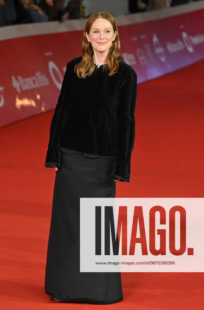 Italy: Romacinemafest 2026 Julianne Moore on the Red carpet movie The Debut during Roma cinema fest 2026. Rome (Italy), October 21st, 2026, Imago-Images Emmefoto