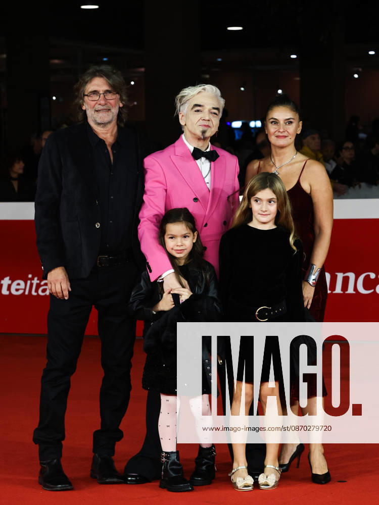 IPA90002176 - Rome, 2026 Film Festival Evening 9 Red carpet for the film Non Importa Dove Pictured: Francesco Fei, Morgan, Consuelo Moschella, Alessandra Cataldo