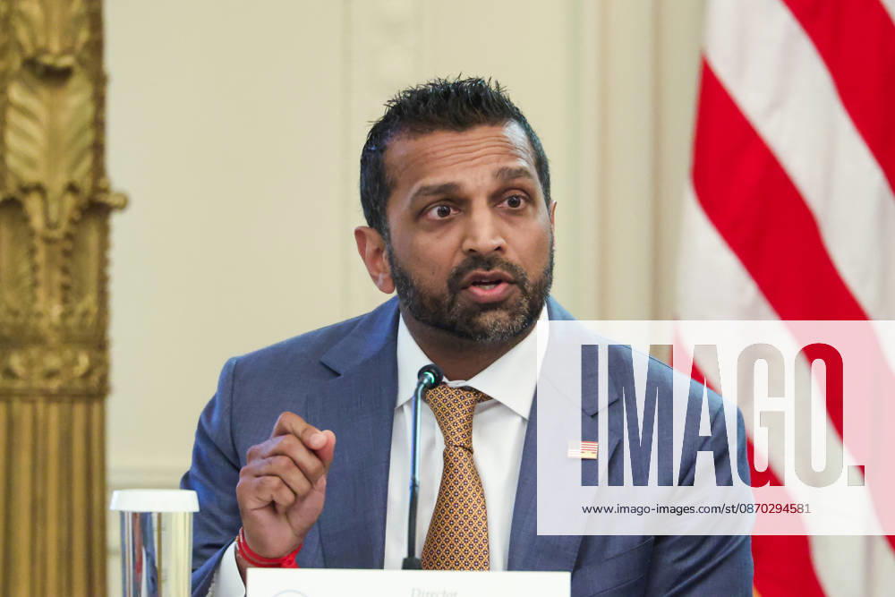 DC: Trump Roundtable on Cybercrime Against Seniors Kash Patel, Director, Federal Bureau of Investigation (FBI), speaks during a roundtable discussion on cybercrime in the East Room of the White House on October 21, 2026 in Washington, D.C. The administration is fighting back against foreign-based organized criminal organizations that exploit Americans in cyberspace and their scam centers and fraud schemes. Credit: CNP AdMedia