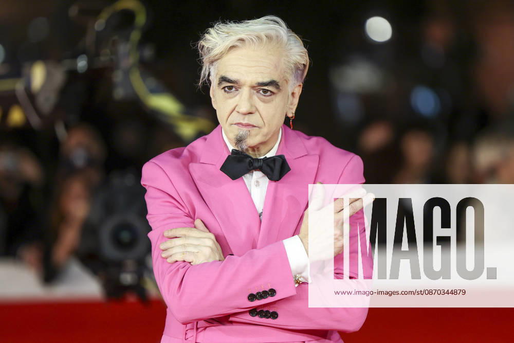 Morgan wears Richmond during the red carpet of the film Non Importa Dove on the occasion of the 21st edition of the Rome Film Fest, at the Auditorium Parco della Musica in Rome, 22 10 2026 Rome Italy - ZUMAa289 20261021_zia_a289_412