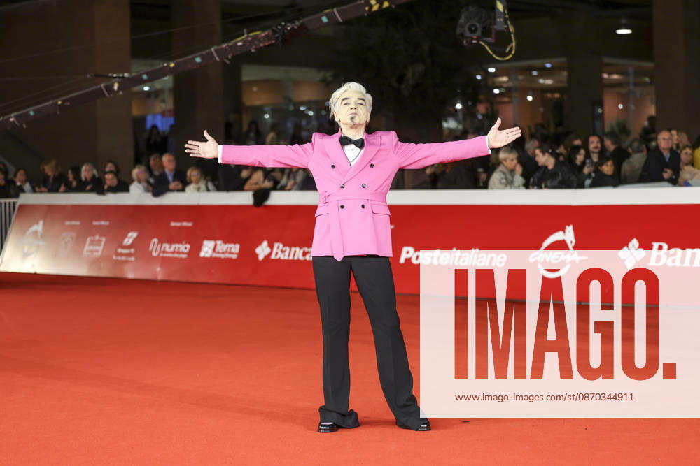 Morgan wears Richmond during the red carpet of the film Non Importa Dove on the occasion of the 21st edition of the Rome Film Fest, at the Auditorium Parco della Musica in Rome, 22 10 2026 Rome Italy - ZUMAa289 20261021_zia_a289_409