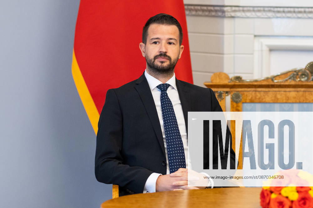 Gitanas Nauseda, President of the Republic of Lithuania, received Jakov Milatovic, President of Montenegro, who was visiting Lithuania. Vilnius