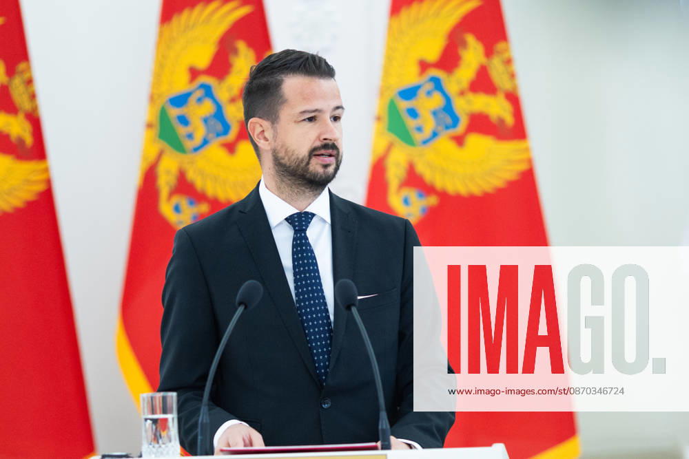 Gitanas Nauseda, President of the Republic of Lithuania, received Jakov Milatovic, President of Montenegro, who was visiting Lithuania. Vilnius
