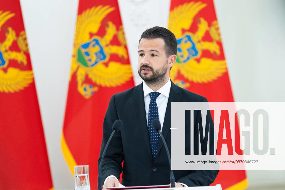 Gitanas Nauseda, President of the Republic of Lithuania, received Jakov Milatovic, President of Montenegro, who was visiting Lithuania. Vilnius