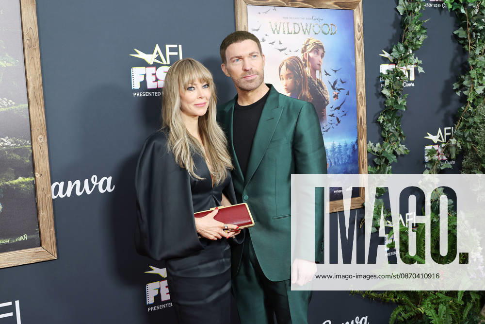 Maryse Knight, Travis Knight at the 2026 AFI Fest opening night gala US premiere of Wildwood at the TCL Chinese Theatre IMAX Los Angeles USA - ZUMAg107 20261022_zep_g107_121