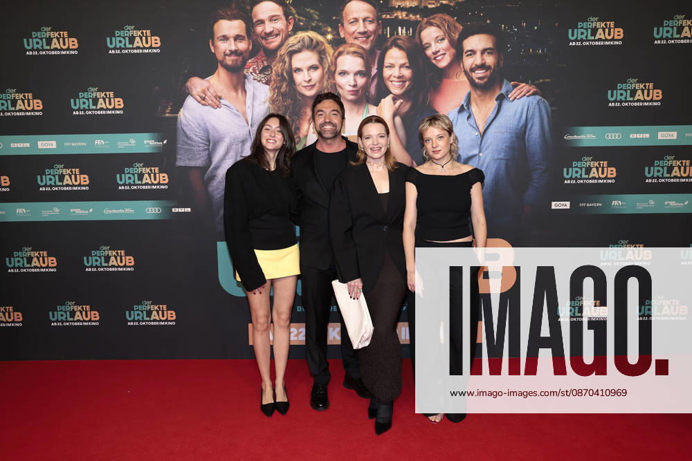 Emily Kusche, Bora Dagtekin, Karoline Herfurth, and Jella Haase at the premiere of *Der perfekte Urlaub* on October 22, 2026, in Berlin. Emily Kusche, Bora Dagtekin, Karoline Herfurth, and Jella Haase during the premiere of *Der perfekte Urlaub* at Zoo Palast on October 22, 2026, in Berlin, Germany *Der perfekte Urlaub* movie premiere in Berlin