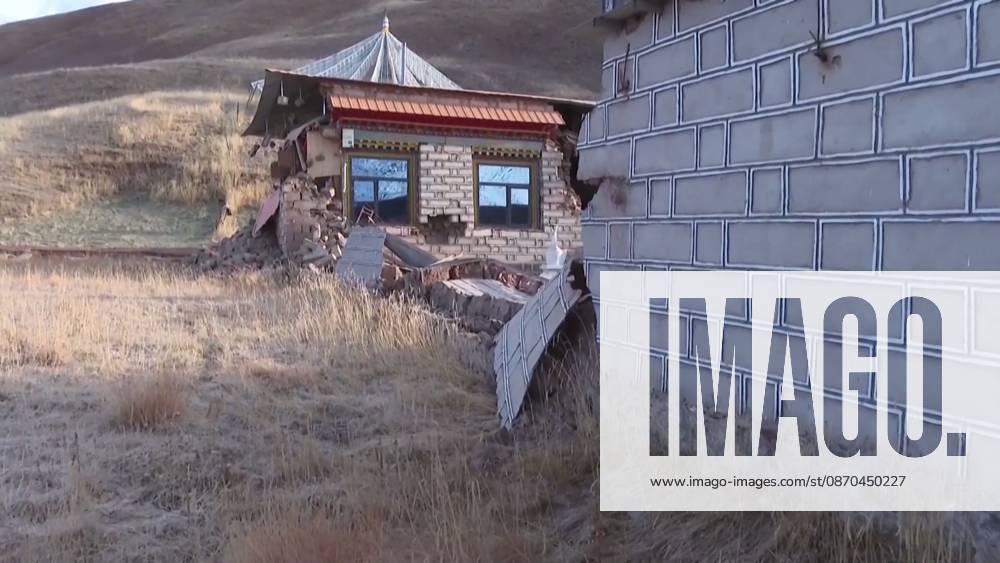 This screen grab made from the CCTV+ footage released on October 23, 2026 shows building damages following a 7.0-magnitude earthquake on October 23, 2026 in Baqen County, Nagqu City, Xizang Autonomous Region, southwest China. At least 16 people have been killed and 11 seriously injured as of 05:20 on Friday after a 7.0-magnitude earthquake hit southwest China s Xizang Autonomous Region on Thursday night, according to Nagqu City s earthquake relief headquarters.