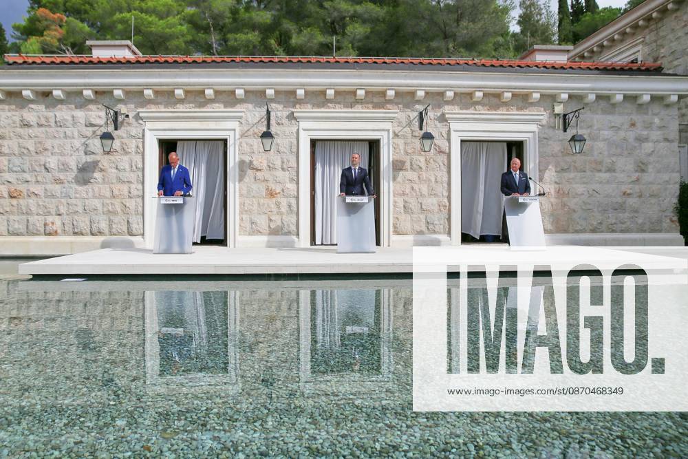 Sveti Stefan, Montenegro, October 22, 2026—The Chancellor’s trip abroad for the Berlin Process Summit; press conference with German Chancellor Friedrich Merz (CDU), Montenegrin Prime Minister Milojko Spajic, and Austrian Chancellor Christian Stocker