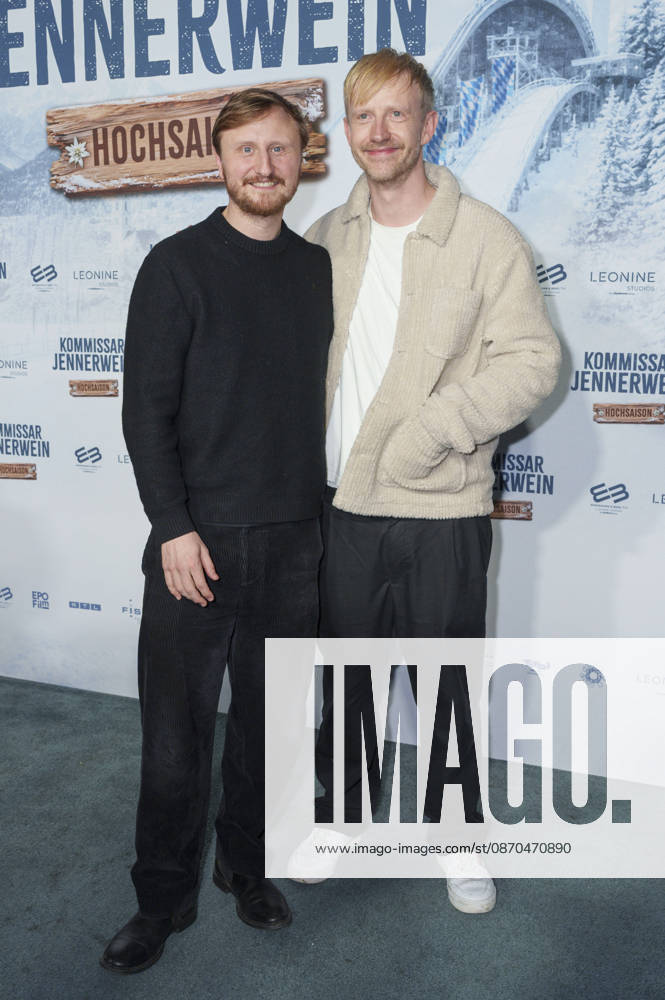 Michael Kranz and David Zimmerschied at the premiere of the movie *Kommissar Jennerwein: Hochsaison* at the Astor Film Lounge in Arri Munich, October 22, 2026 Foto:xN.xKolinzx xFuturexImagex jennerwein_6033
