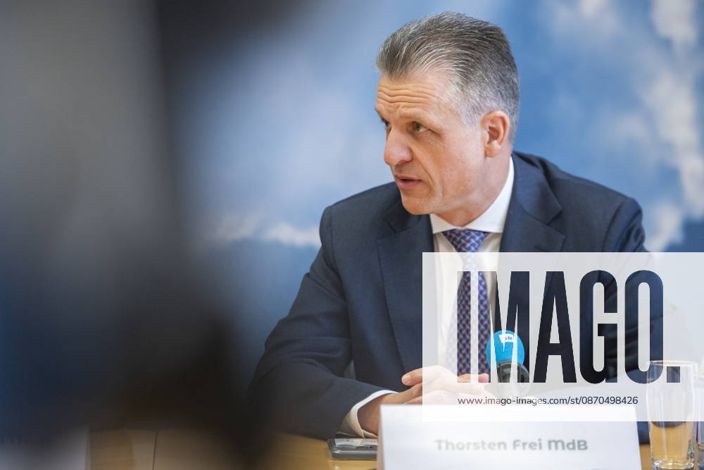On Friday, October 23, 2026, Stephan Toscani, the CDU’s state chairman in Saarland, will welcome Thorsten Frei, the CDU’s parliamentary group leader in the German Bundestag, to the Saarland State Parliament. Together, they will hold a press conference. Pictured: Thorsten Frei, Member of the Bundestag, CDU bub