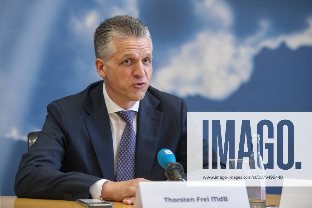 On Friday, October 23, 2026, Stephan Toscani, the CDU’s state chairman in Saarland, will welcome Thorsten Frei, the CDU’s parliamentary group leader in the German Bundestag, to the Saarland State Parliament. Together, they will hold a press conference. Pictured: Thorsten Frei, Member of the Bundestag, CDU bub