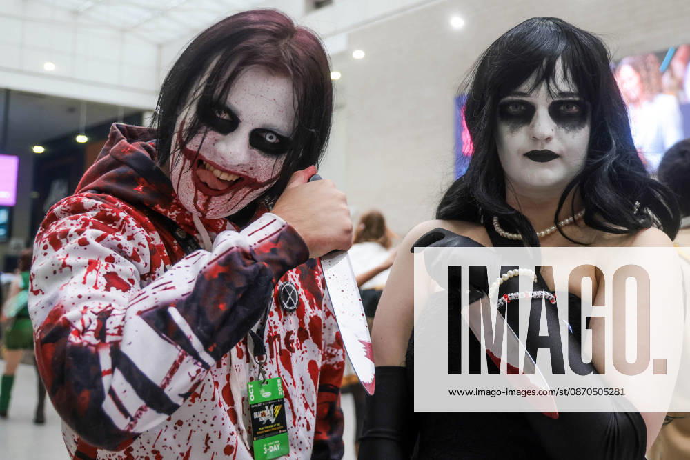 London, United Kingdom. Comicon . Thousands flock to Excel in London for the MCM Comic Con held over three days.