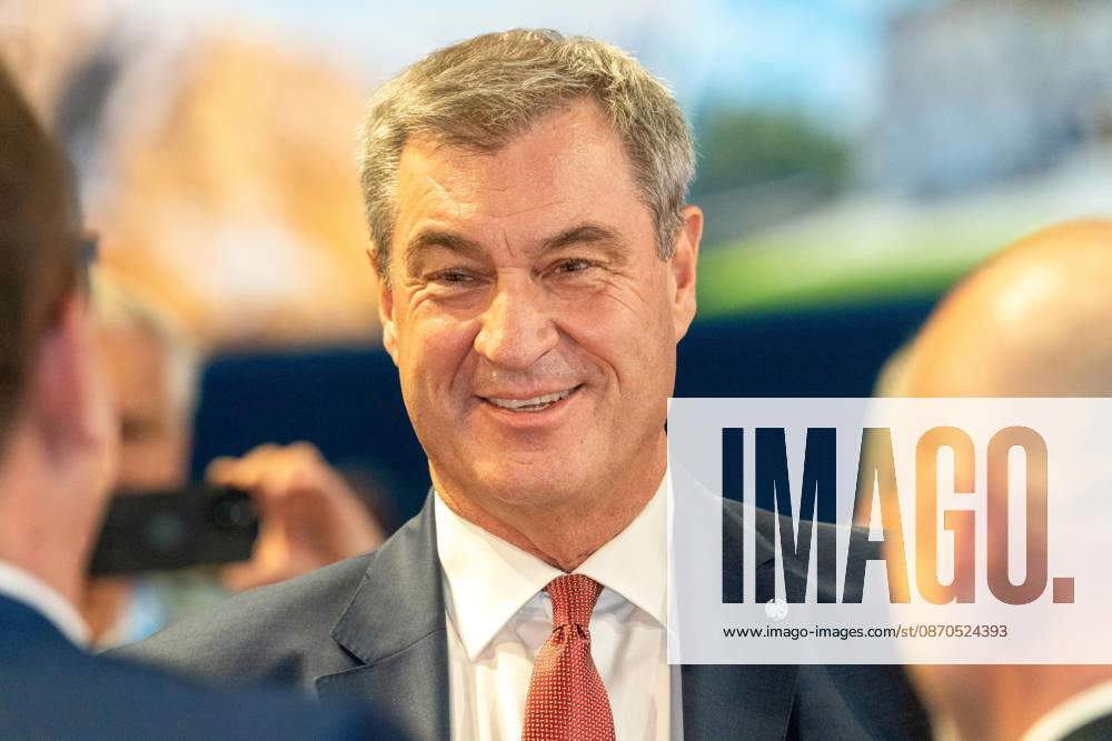 Markus Söder, Minister-President of Bavaria, at the CSU Party Convention, Messe München, October 23, 2026, Germany, Munich, October 23, 2026, Markus Söder, Minister-President of Bavaria, portrait at the CSU Party Convention on October 23 and 24, 2026, at Messe München; politician, Bavaria